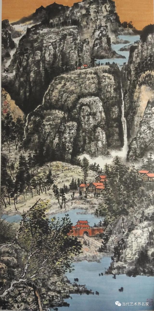 当代国画名家陈永杰：山水浩歌激苍茫 花鸟神韵溢清幽