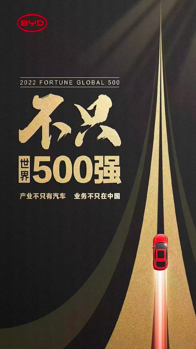 荣登世界500强！比亚迪的“含金量”到底有多高？
