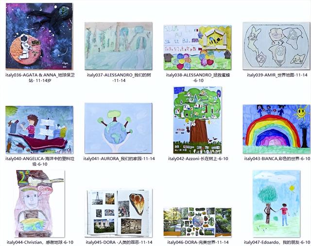 关心环境畅想未来，中意青少年用画笔表达对家园的热爱