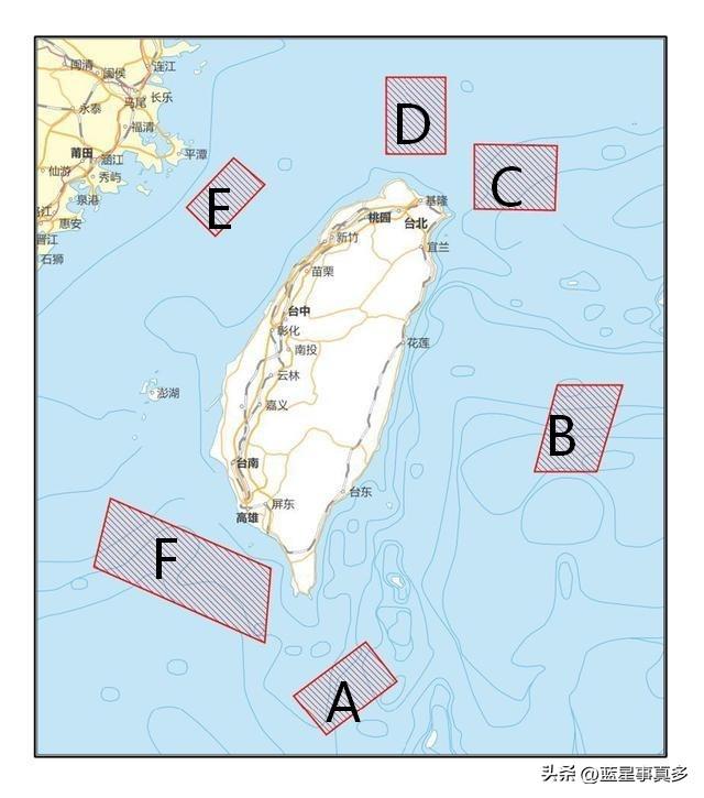 深度解读4号军演的区域布置图，彩蛋多多