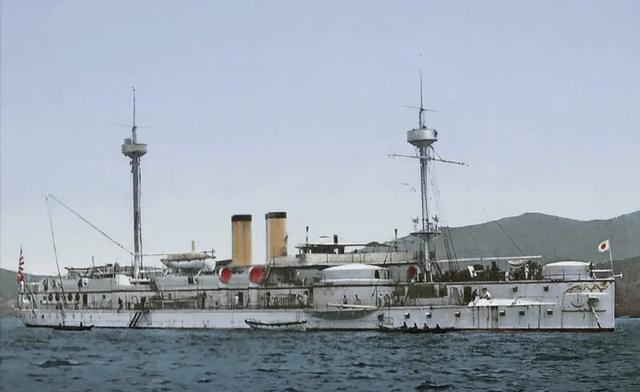 利用大清甲午赔款，旧日本海军购买的敷岛级战列舰