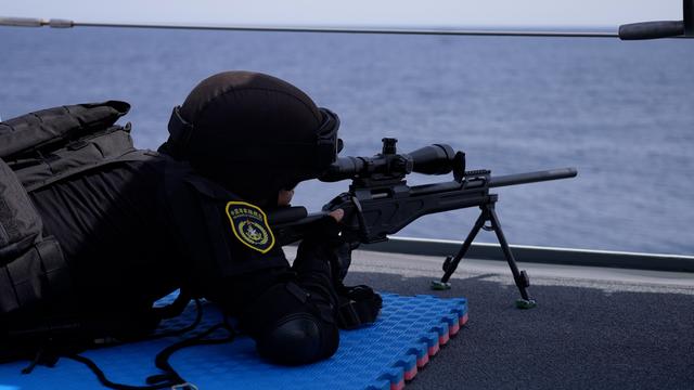 高燃！中国海军亚丁湾特种射击训练视频