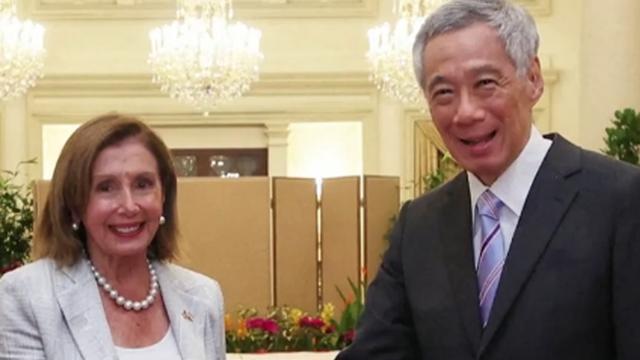 现场曝光！李显龙会晤佩洛西 敦促“保持中美关系稳定”