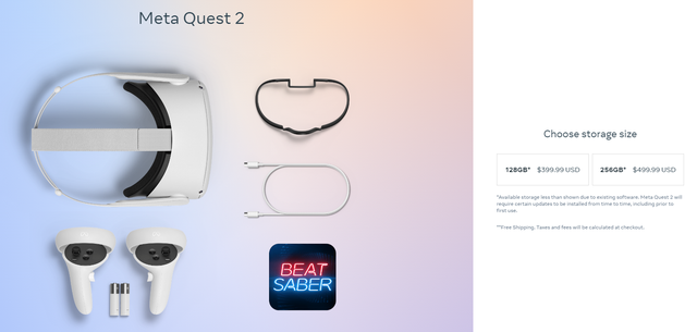 7月，Meta宣布Quest 2价格上涨100美元