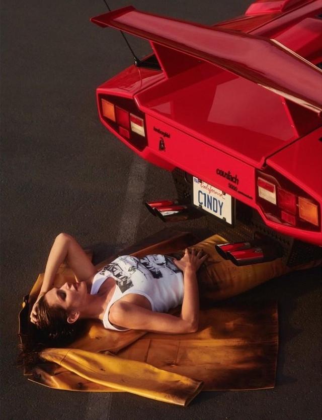 美国超级名模辛迪·克劳馥（Cindy Crawford）拍摄的时尚杂志