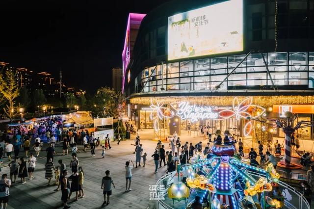 热闹非凡！生态城夜晚的生活太精彩了