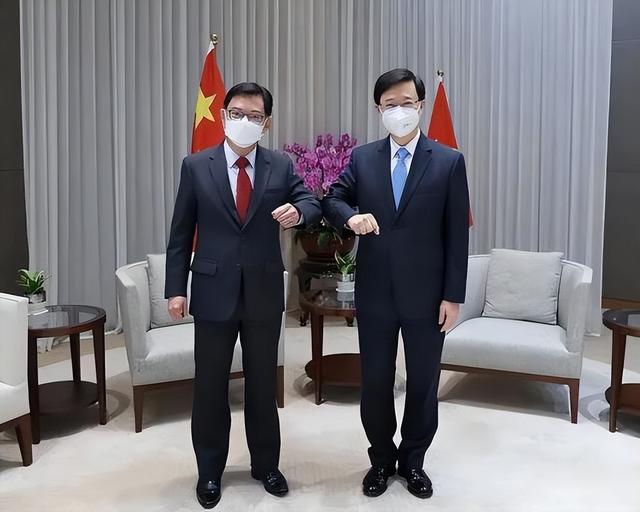 新加坡副总理王瑞杰会见香港特首李家超，都谈了些什么？