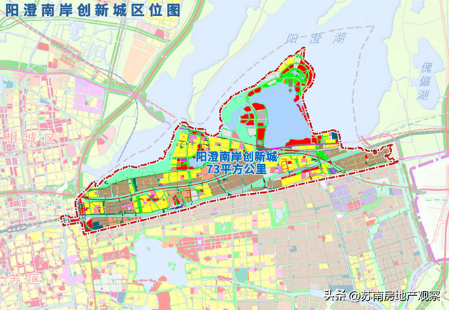 南吴淞，北阳澄！刚刚园区两大副中心规划出炉