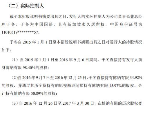 博纳影业苦等5年后回归A股，老板于冬生意经被曝光！左手新加坡绿卡、右手主旋律电影，章子怡亏惨了