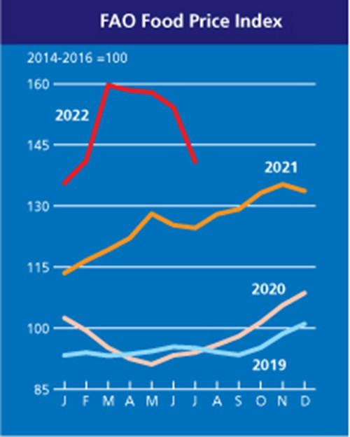 7月全球食品价格指数创2008年以来最大降幅，通胀要降温？