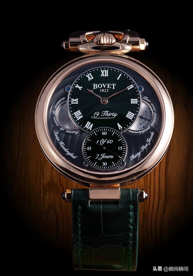 评测：新款播威19Thirty红金绿色表盘