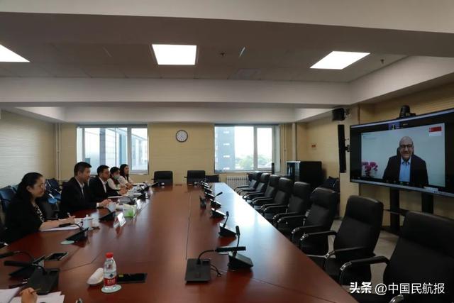 宋志勇视频会见新加坡交通部部长易华仁