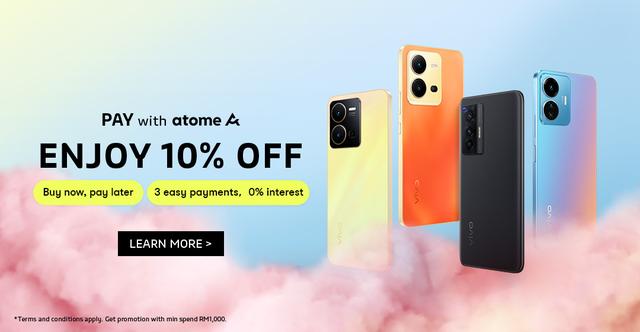 Atome与vivo合作，为马来西亚消费者提供“先享后付”支付服务
