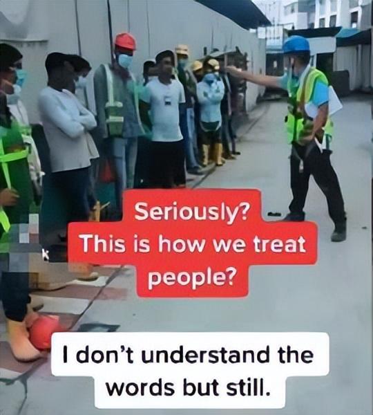新加坡“蓝帽子”大骂客工惹争议，“谁不穿谁就死谁”