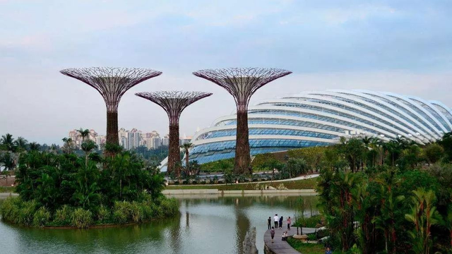滨水休闲产业全球考察之旅（十一）新加坡滨海湾花园的新颖创意
