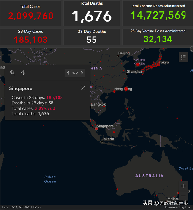 20221031 新加坡新冠疫情最新图文汇总(新增确诊3240)