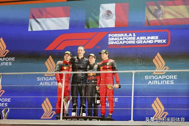 F1新加坡大奖赛后车手和车队积分榜：红牛二号车手他也快得不行