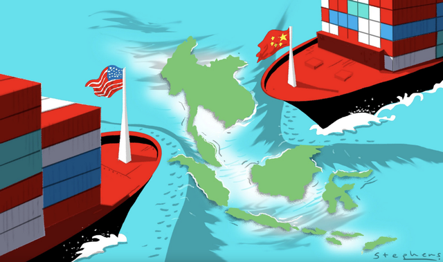 美国拉3国干涉台海，4国高层密集访华，中国把东盟放在优先位置