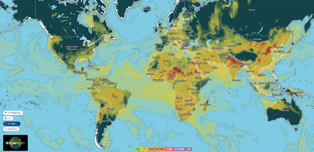 2021年全球雾霾最严重的国家，中国排名22。有你想去的地方吗？