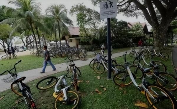 “躺平”的中国共享单车在新加坡现在是神马画风？