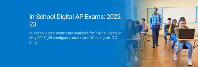 CB官宣：2023年这7个AP科目可在美国参加在线考
