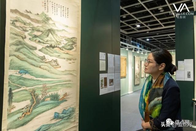 张大千《江山无尽》香港HK$3,667万成交升值5倍