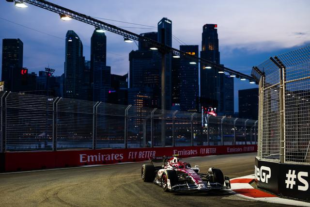 2022F1新加坡大奖赛赛道美图速速接收