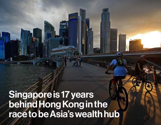 新加坡赶超势头强劲！专家：但距离亚洲财富中心香港还差了近20年