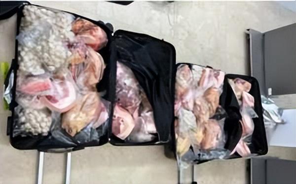 ONE？中国游客来新加坡居然带了八个行李箱？200公斤肉？
