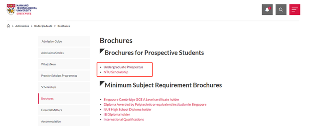 新加坡南洋理工大学23年本科招生——持中国高考成绩申请入学要求