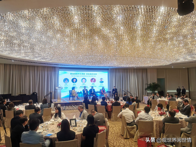共叙友谊、共商合作、 谋发展—2022大湾区全球招商活动新加坡举办