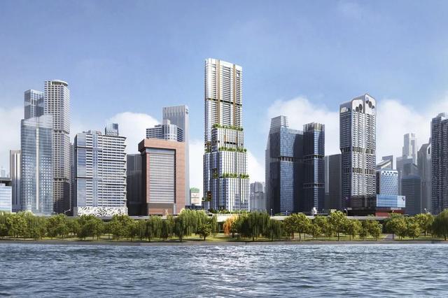 新加坡第一高楼“珊顿大道8号”设计方案公布