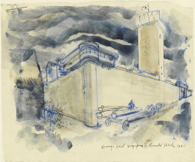 「岁月」英国画家罗纳德·塞尔在新加坡日军战俘营的生活记录