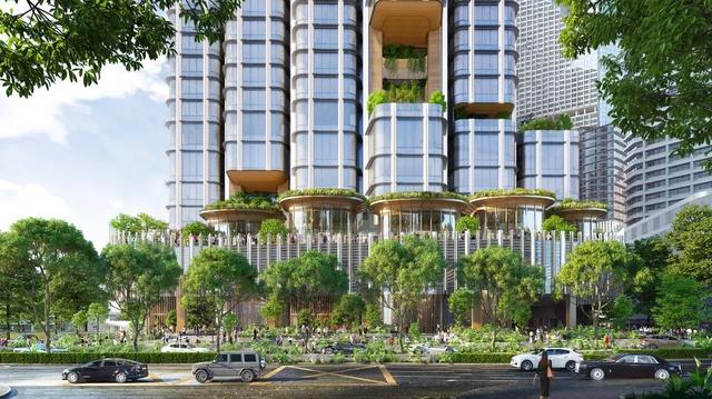 新加坡第一高楼“珊顿大道8号”设计方案公布