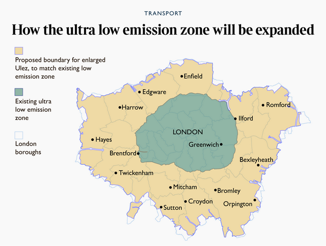 英国启动新的十亿磅房屋保暖计划；伦敦超低排放区Ulez交通新法规