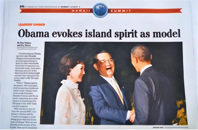 2009年连战在新加坡见到奥巴马，奥巴马说：我舅公对你评价极高