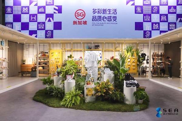 进博会“溢出效应”持续放大，新加坡参展商把“进博同款”带进虹桥品汇