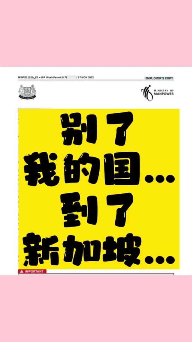 别了 我的国 到了 新加坡