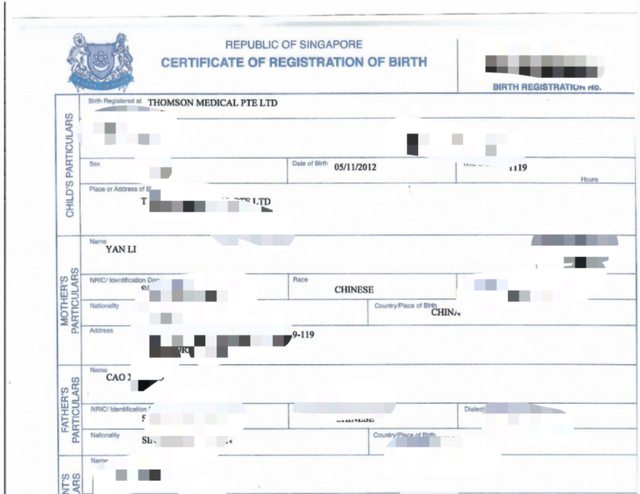 在新加坡出生的宝宝，需要办理新加坡出生证公证认证吗？