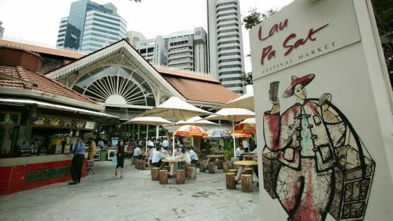 新加坡美食之小贩中心文化