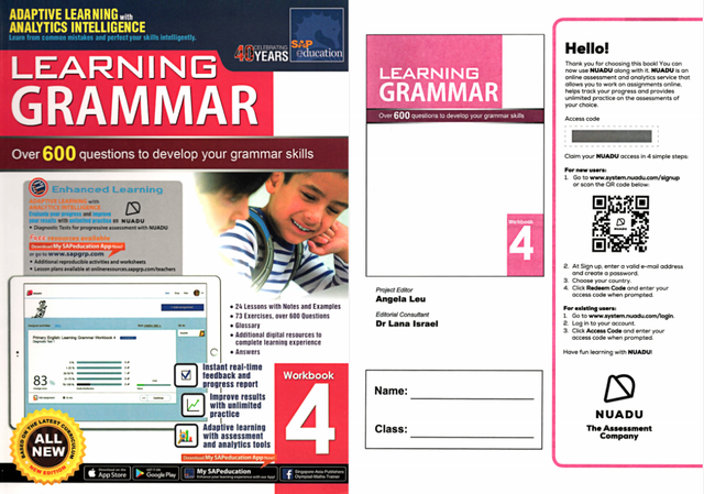 分享 新加坡语法全套SAP Learning Grammar 1-6