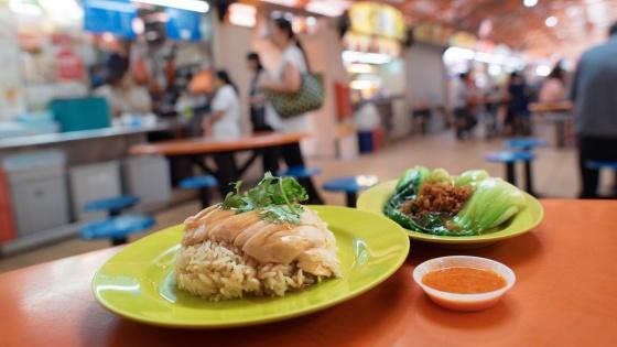 新加坡美食之小贩中心文化