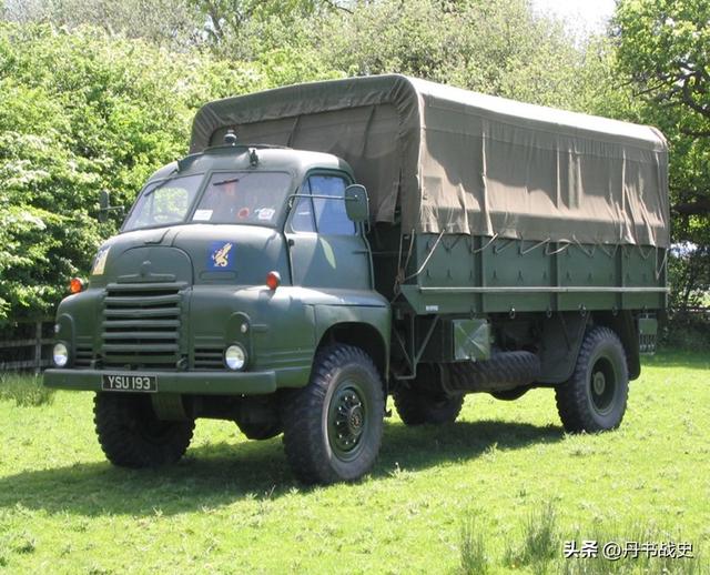 贝德福德RL军用卡车，圆润的英国军车