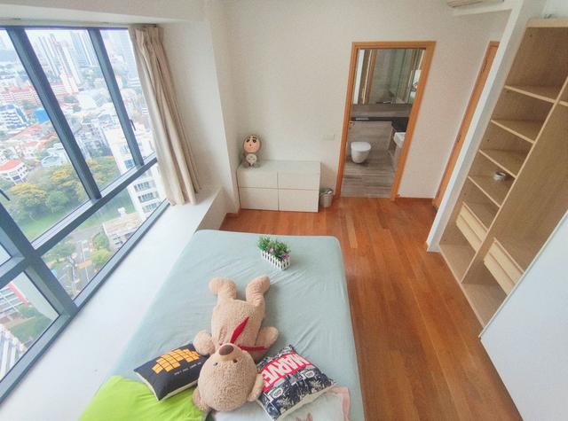 新加坡租房，豪华主人房，复式楼带泳池