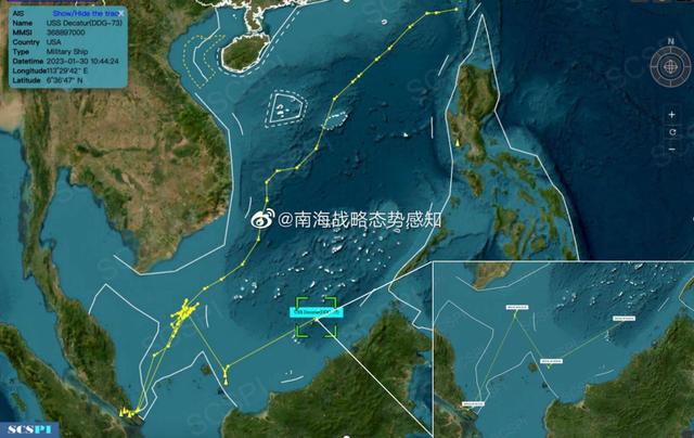 要对中国抡起大棒？美舰逼近南沙群岛！为布林肯访华美国费尽心思