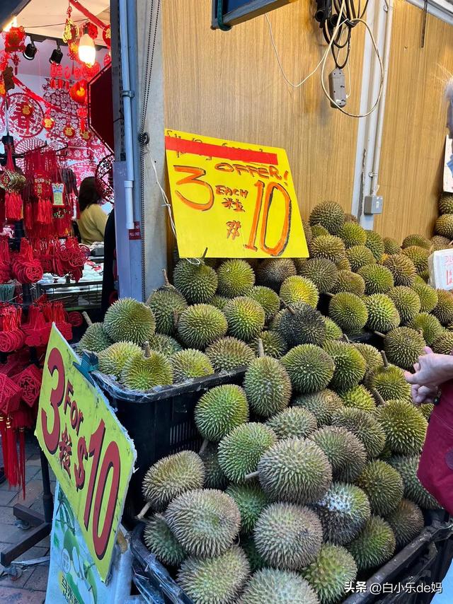 新加坡必收藏的五家榴莲摊