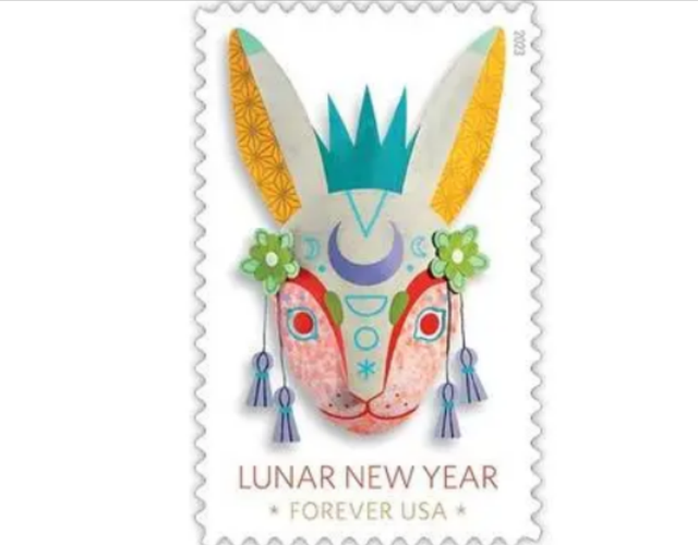 淡化中国？美使馆晒美国兔年邮票 春节翻译删“Chinese”引争论