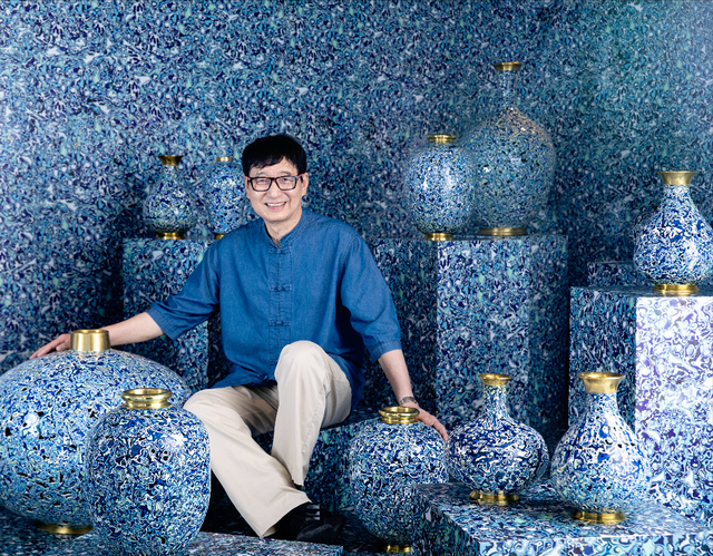 故宫博物院、美国加州大学都有他的作品，这个绍兴人有何能耐？