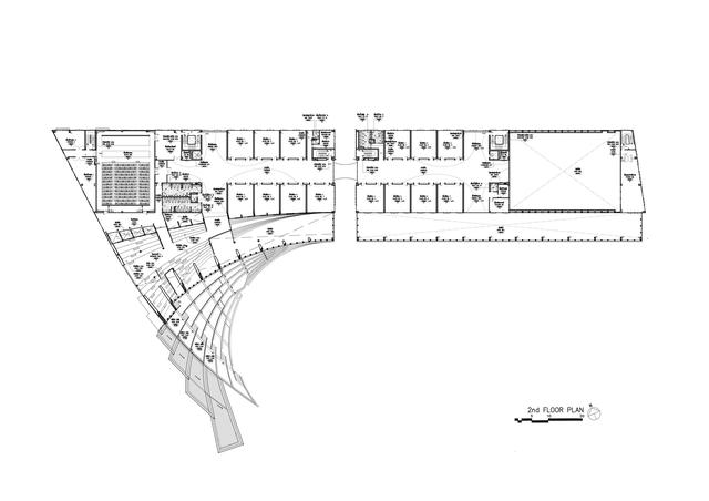 扇形展开，泰国吞武里校园 SISB / Plan Architect