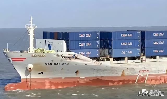 开工第一天，万海这艘集装箱船在泰国海域撞船，曾挂靠国内港口